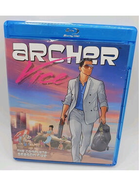 Archer Vice The Complete Season Five 5 (Blu-Ray, 2014, Region A) 2 Discs